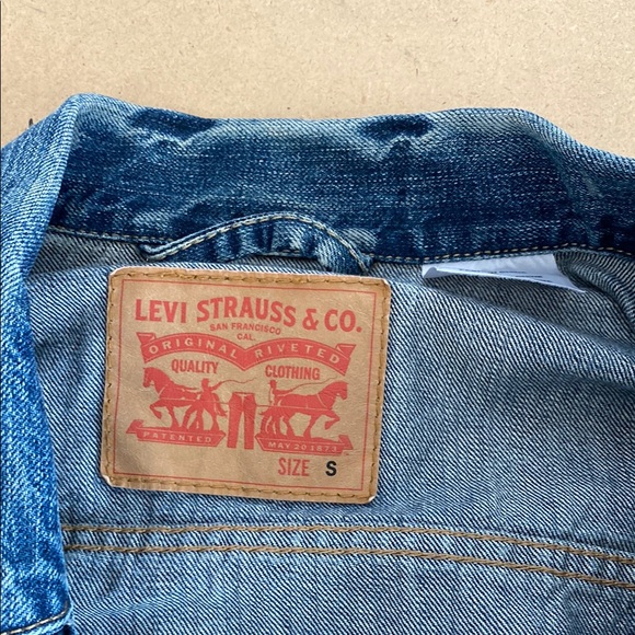 Levi's Blue Denim Jacket for Men - Picture 3 of 8